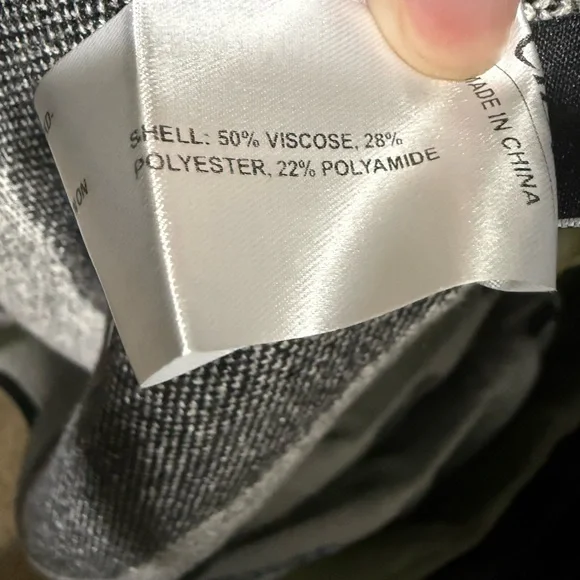 Cider Black and Cream Patterned Dress - Picture 6 of 6